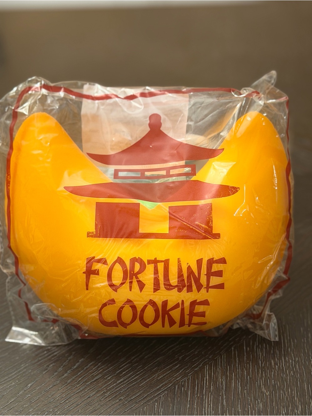 Jumbo Fortune Cookie Squishy Fidget Toy